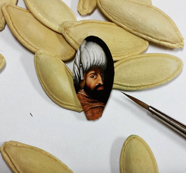 Impressive new paintings by Hasan Kale