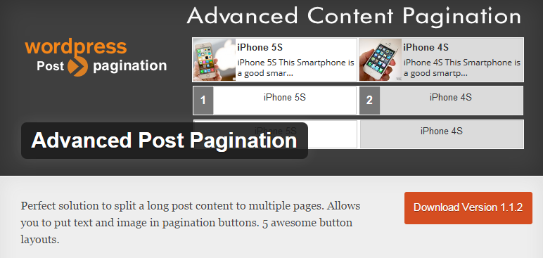 Advanced Post Pagination