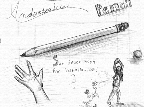 pencil brush photoshop deviantart