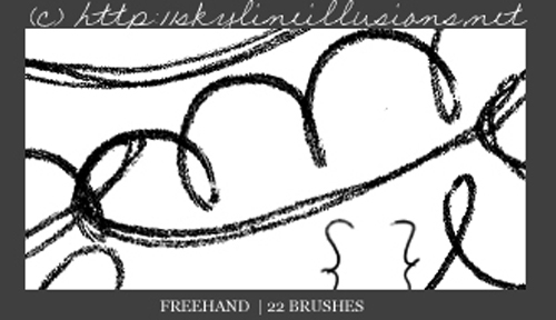 Freehand PS Brushes