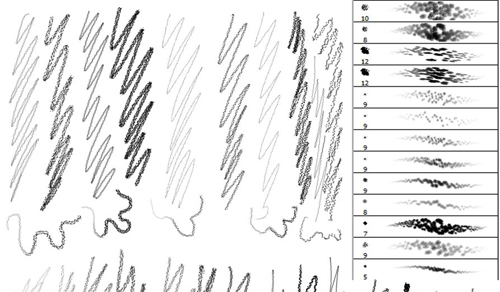 Download Basic Pencil Photoshop Brushes by Pixelbuddha