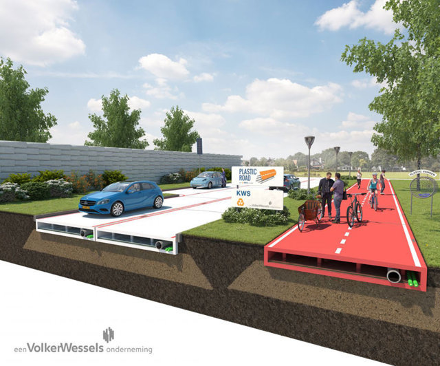 Are recycled plastic roads a realistic idea?