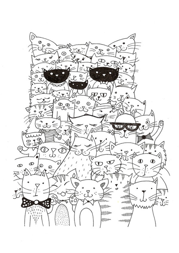 line-cats