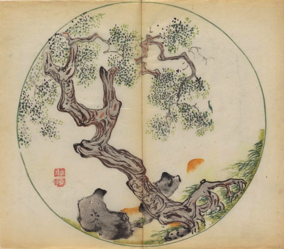 Illustrations from the oldest color printed book