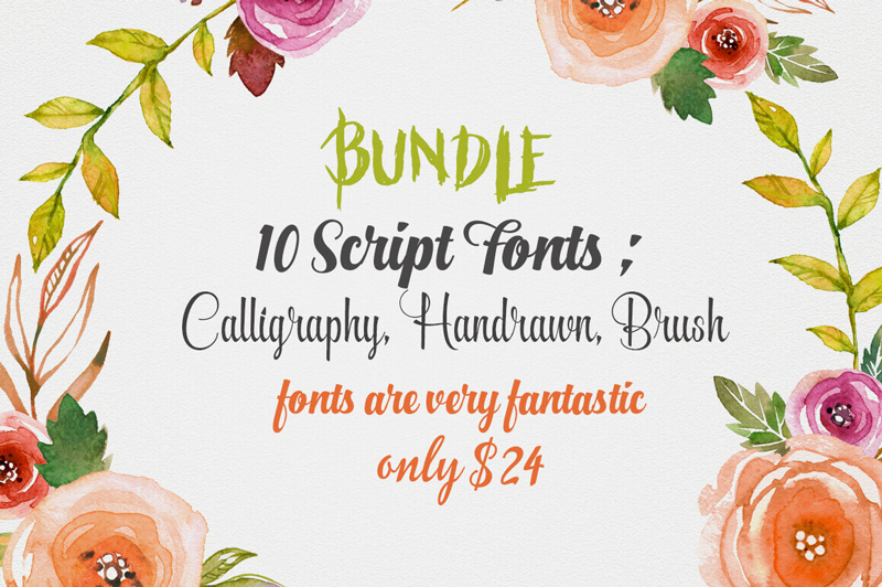 10FontsBundle