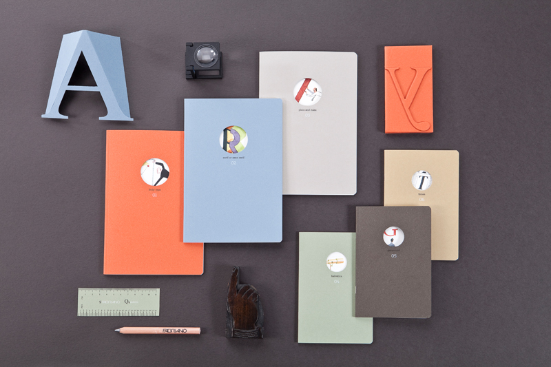 Fabriano Boutique releases notebooks for typography enthusiasts