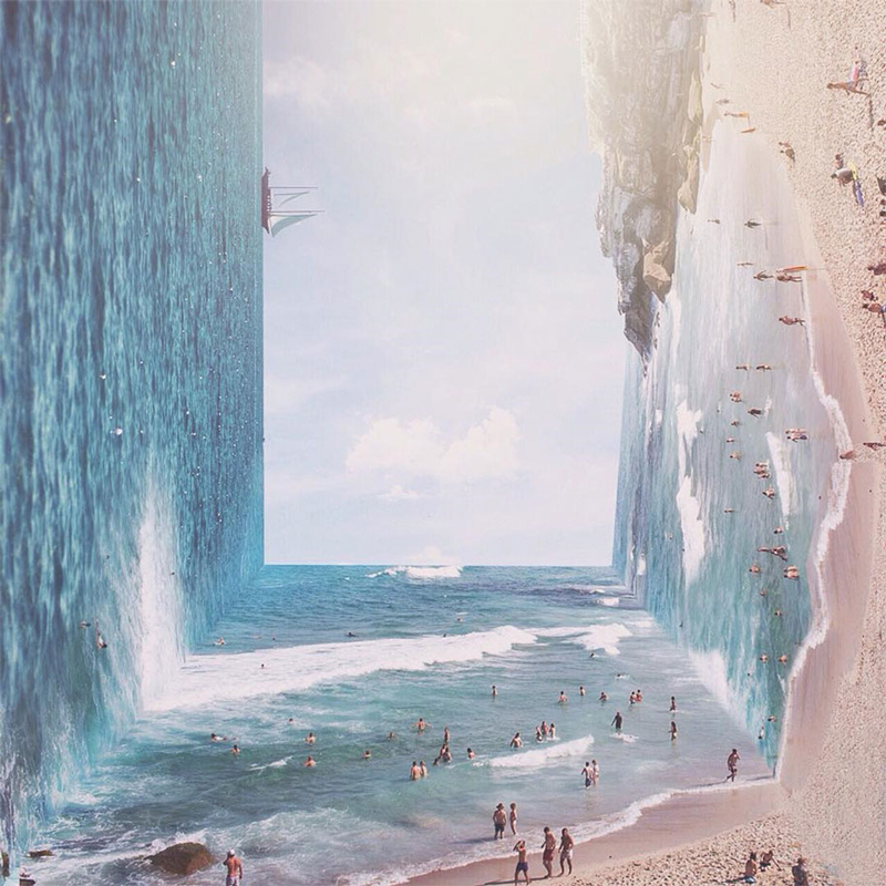 Jati Putra Pratama creates inception-style landscapes