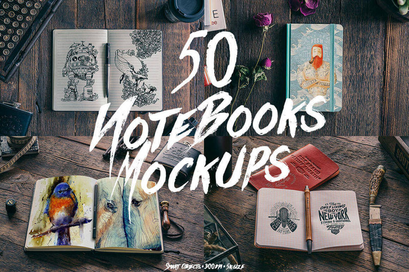 50NotebookMockups