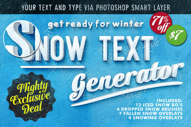 Snow-Text-Generator