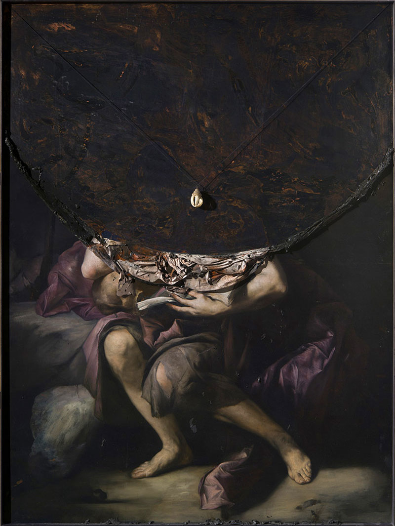 The dark and beautiful paintings of Nicolas Samori