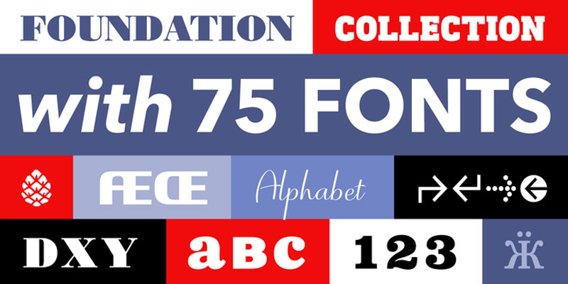 Last day to get your copy of the Foundation font bundle