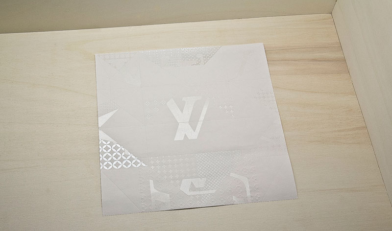 Designer Origami Cards : Louis Vuitton Invitations