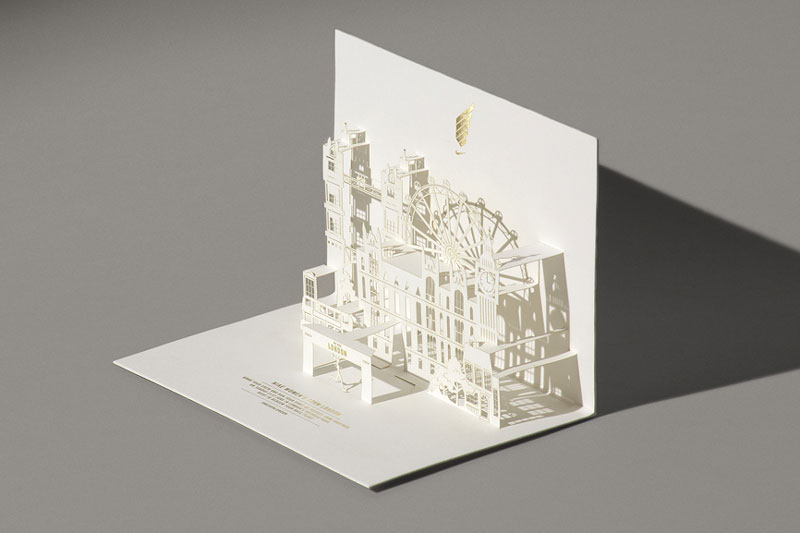 A look at Happycentro’s design work with paper