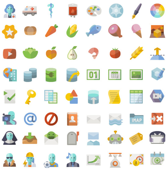 amazing-20-category-flat-icons-bundle-