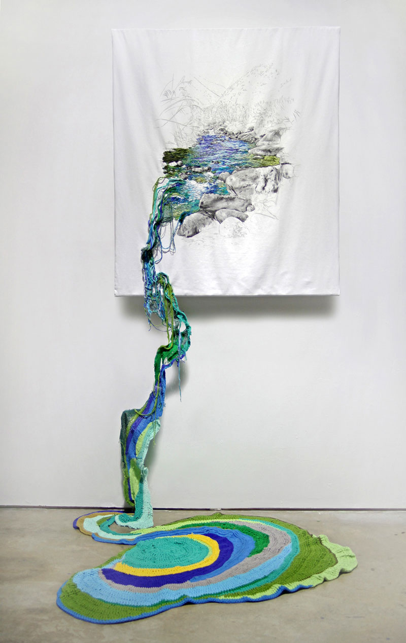 Embroidered Landscapes by Ana Teresa Barboza