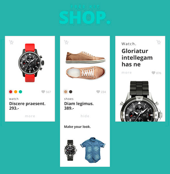 shop-ecommerce-ui-cards-set