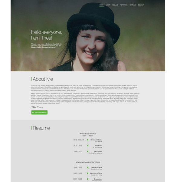 thea-personal-resume-psd-web-template