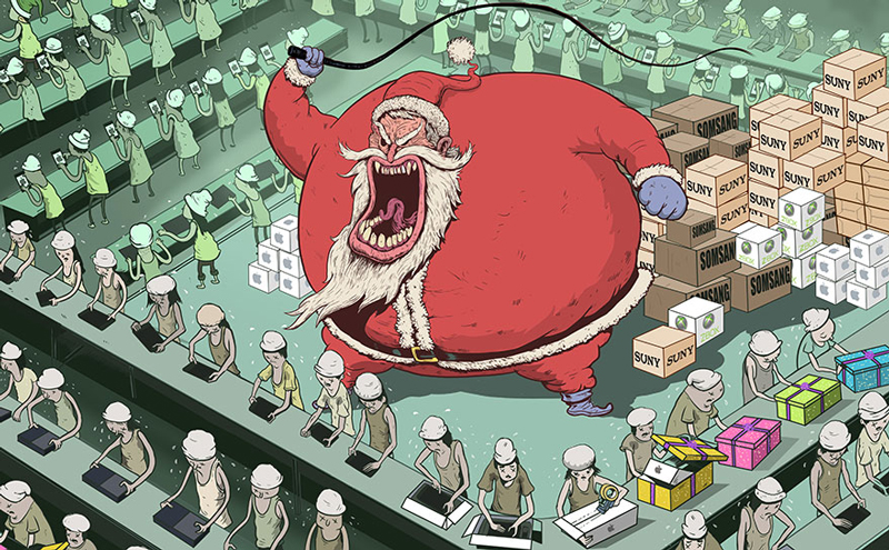 Steve Cutts’ illustrations will make you think about the world we live in