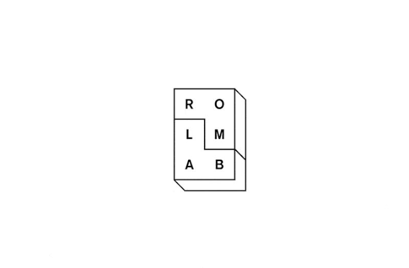 An identity inspired by Tetris for Romlab