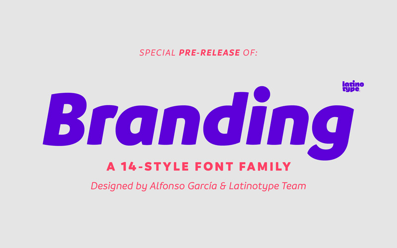 LatinoType releases a font made for branding