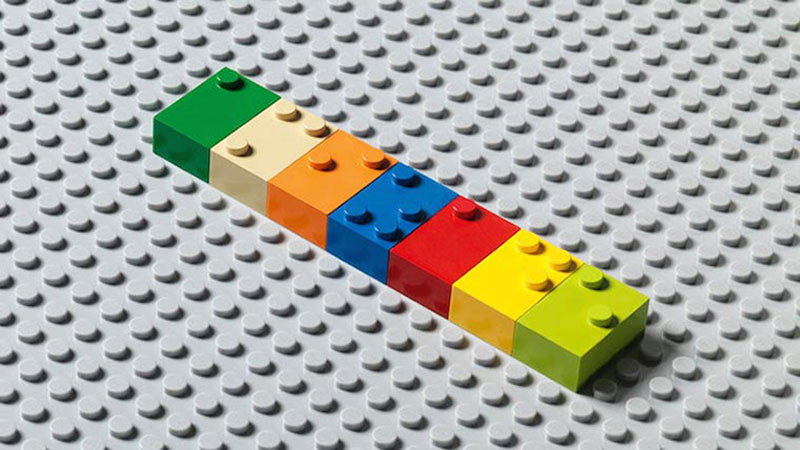 These Braille Lego bricks help blind children to learn how to read
