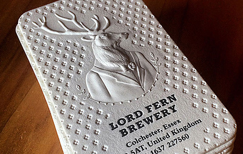 embossed-business-card