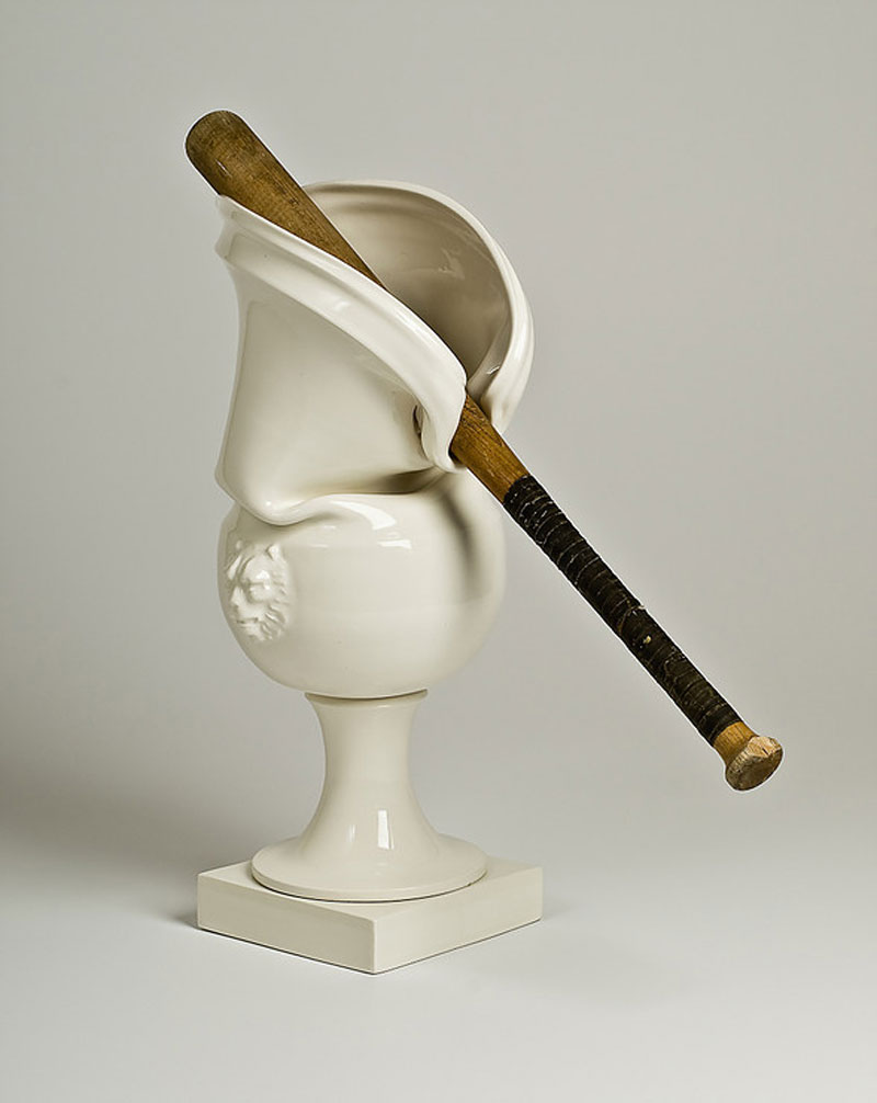 Abused porcelain by Laurent Craste