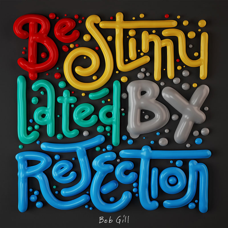Stunning colorful typographic quotes by Jenue