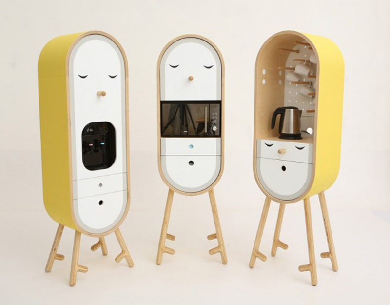 Lo-Lo: the cutest capsular microkitchen