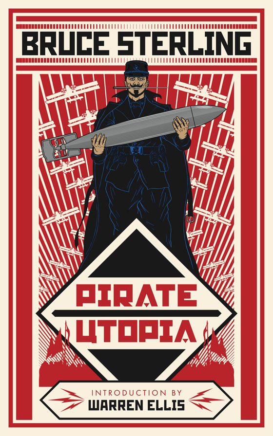 Pirate Utopia: book design and illustration by John Coulthart