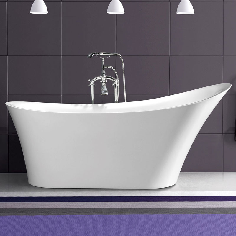 Add a touch of class to your bathroom with a freestanding bathtub Add a touch of class to your bathroom with a freestanding bathtub