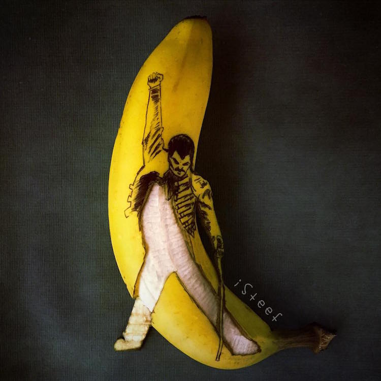Art created with… bananas