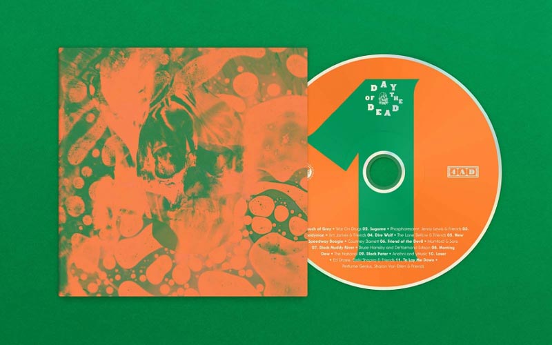 Grateful Dead tribute, psychedelic designs by The Collected Works