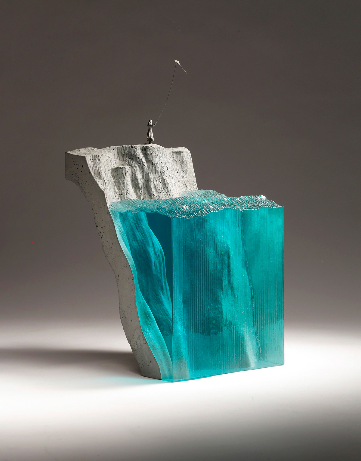 Spectacular sculptures made of glass and concrete by Ben Young