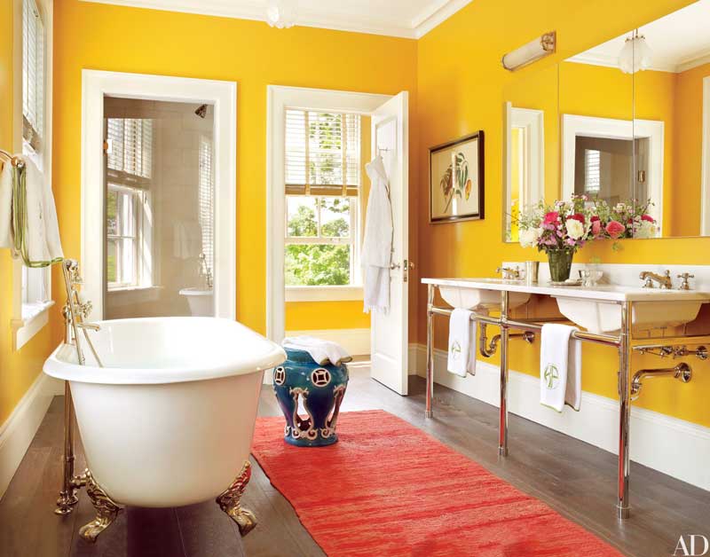 10 ideas for better interior design in the bathroom