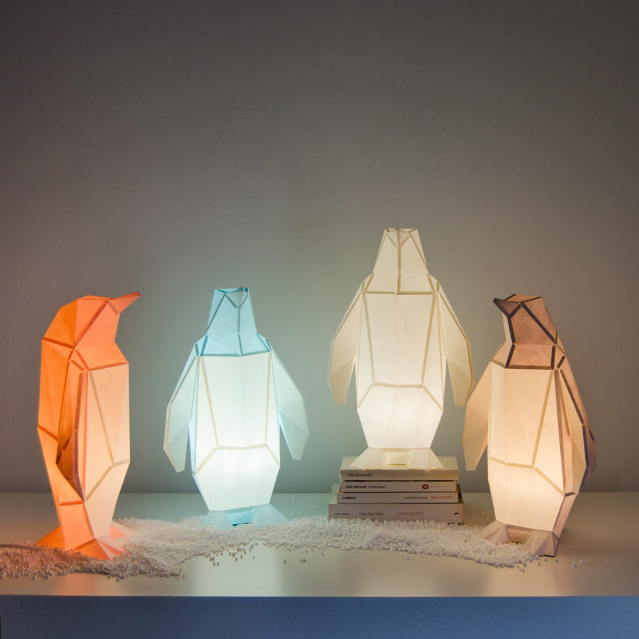 Turn your room into a jungle with these DIY paper animal lamps