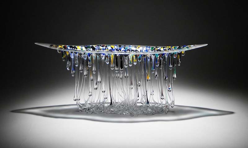 Daniela Forti Creates Incredible Glass Jellyfish Sculptures