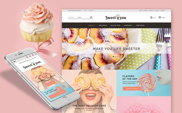 Sweet Shop PrestaShop Theme 