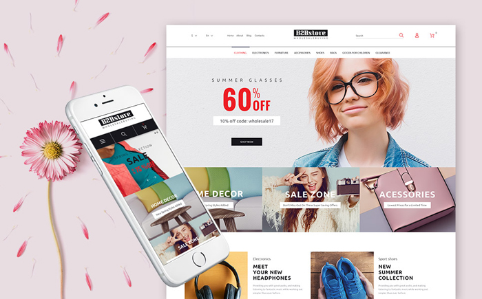 B2Bstore PrestaShop Theme