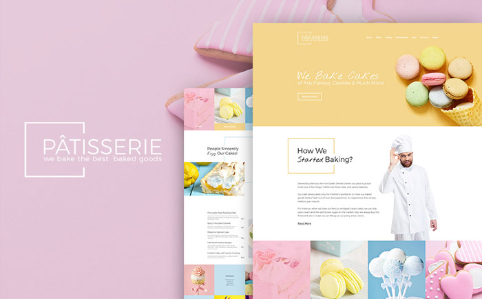 Cakery Responsive WordPress Theme