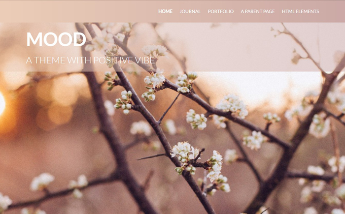 Mood WordPress Theme