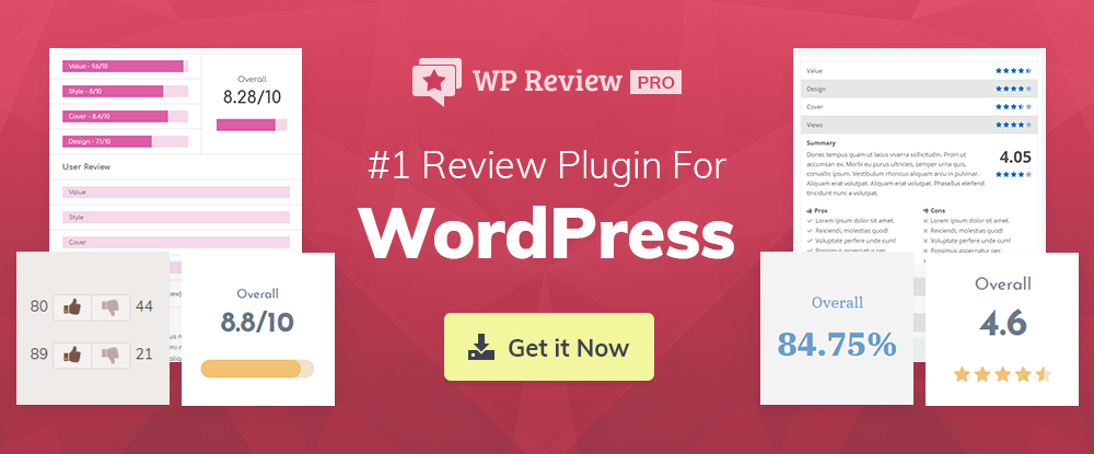 Reviews wordpress. Wp ulike Pro.