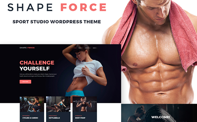 10 Sport & Healthy Lifestyle WordPress Themes