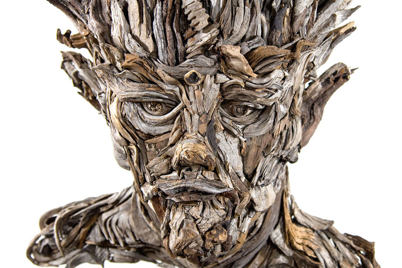 The wood sculptures of Eyevan Tumbleweed