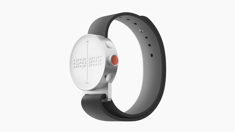 The Dot: a minimalist Braille smartwatch