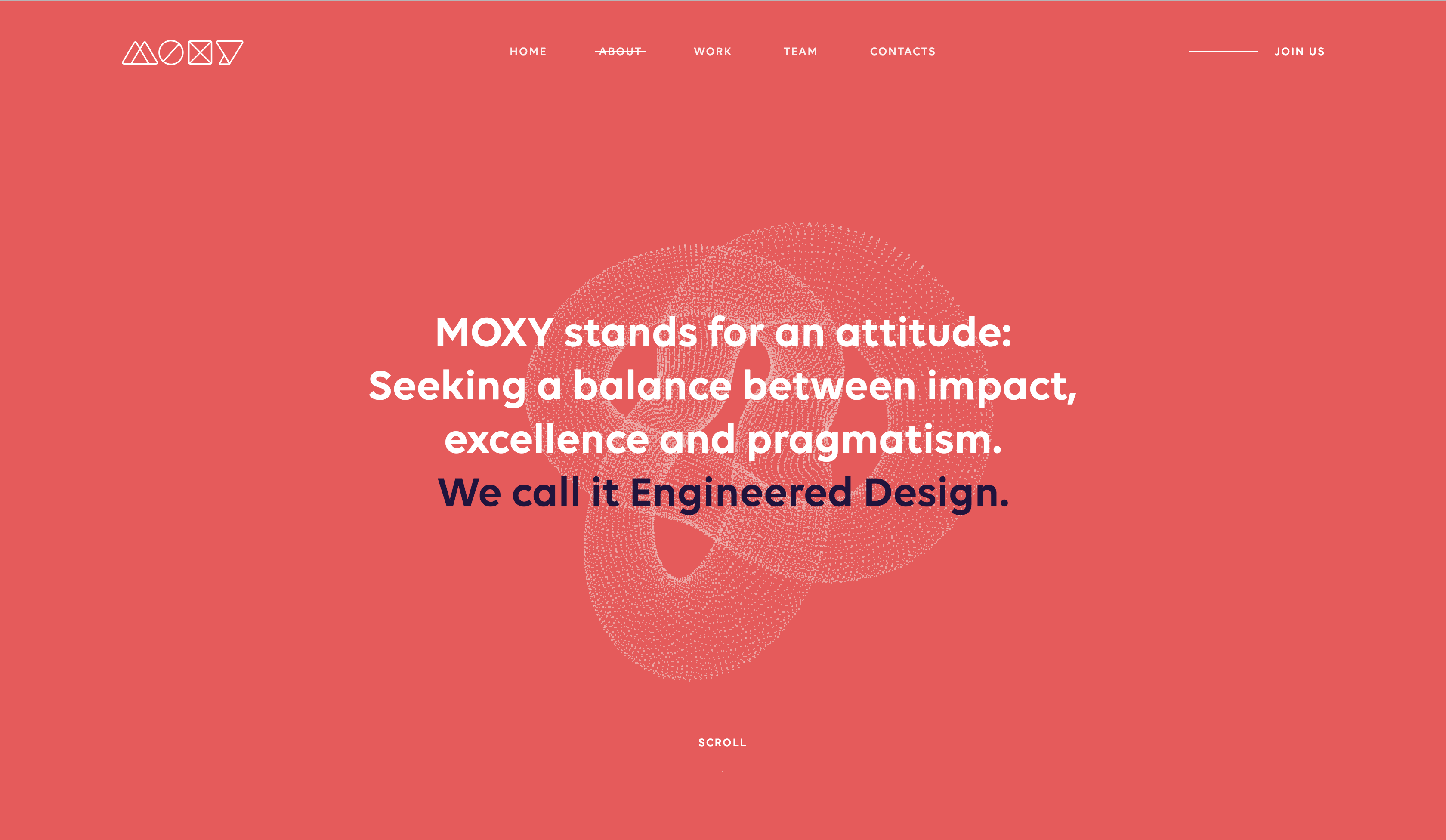 MOXY Studio relaunches with a futuristic website