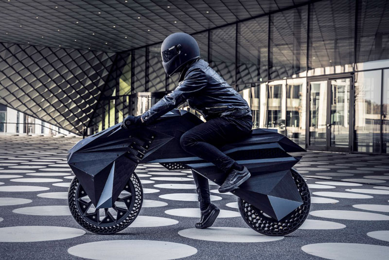 The NERA is the First 3D Printed Motorbike Prototype