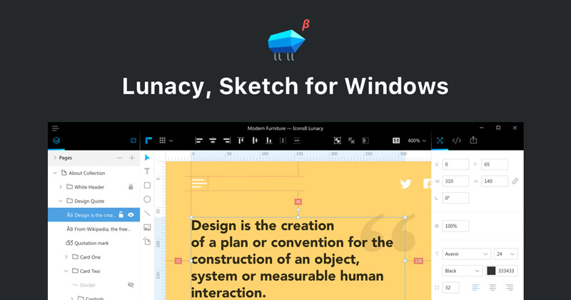 Compare Lunacy vs Vector Creator