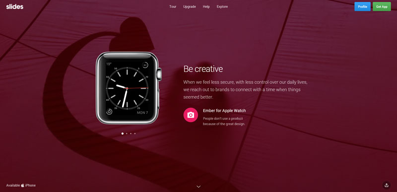 Free Download One Page Horizontal Scroll Website Template