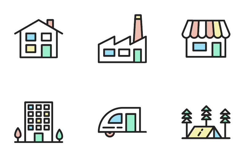 Exclusive: Free Vector Housing Icons